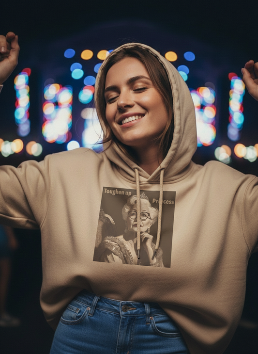 Toughen up Princess - Womens Hoodie
