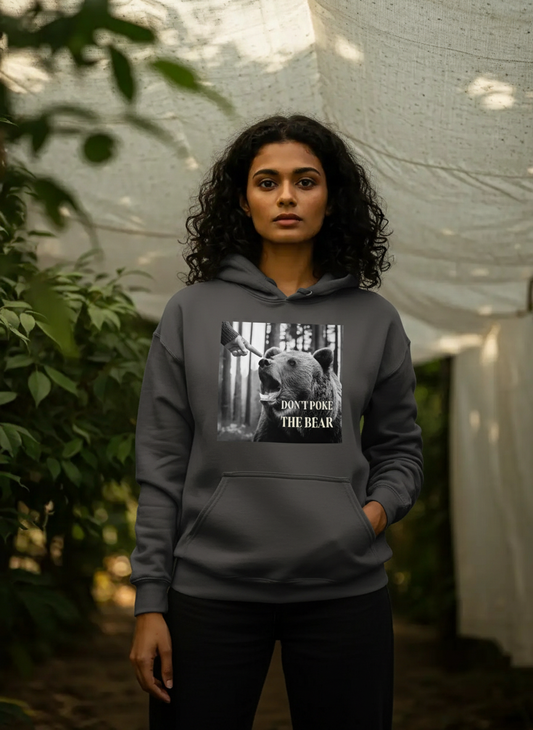 Don't poke the bear - Womens Hoodie