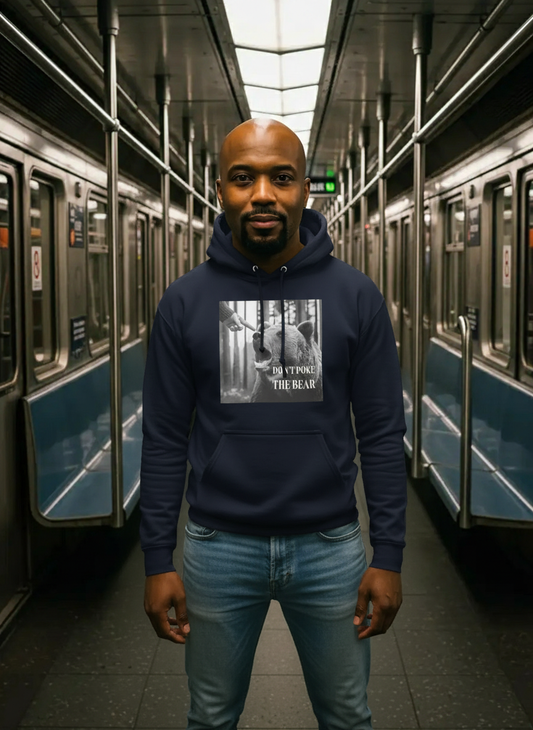 Don't poke the bear - Mens Hoodie