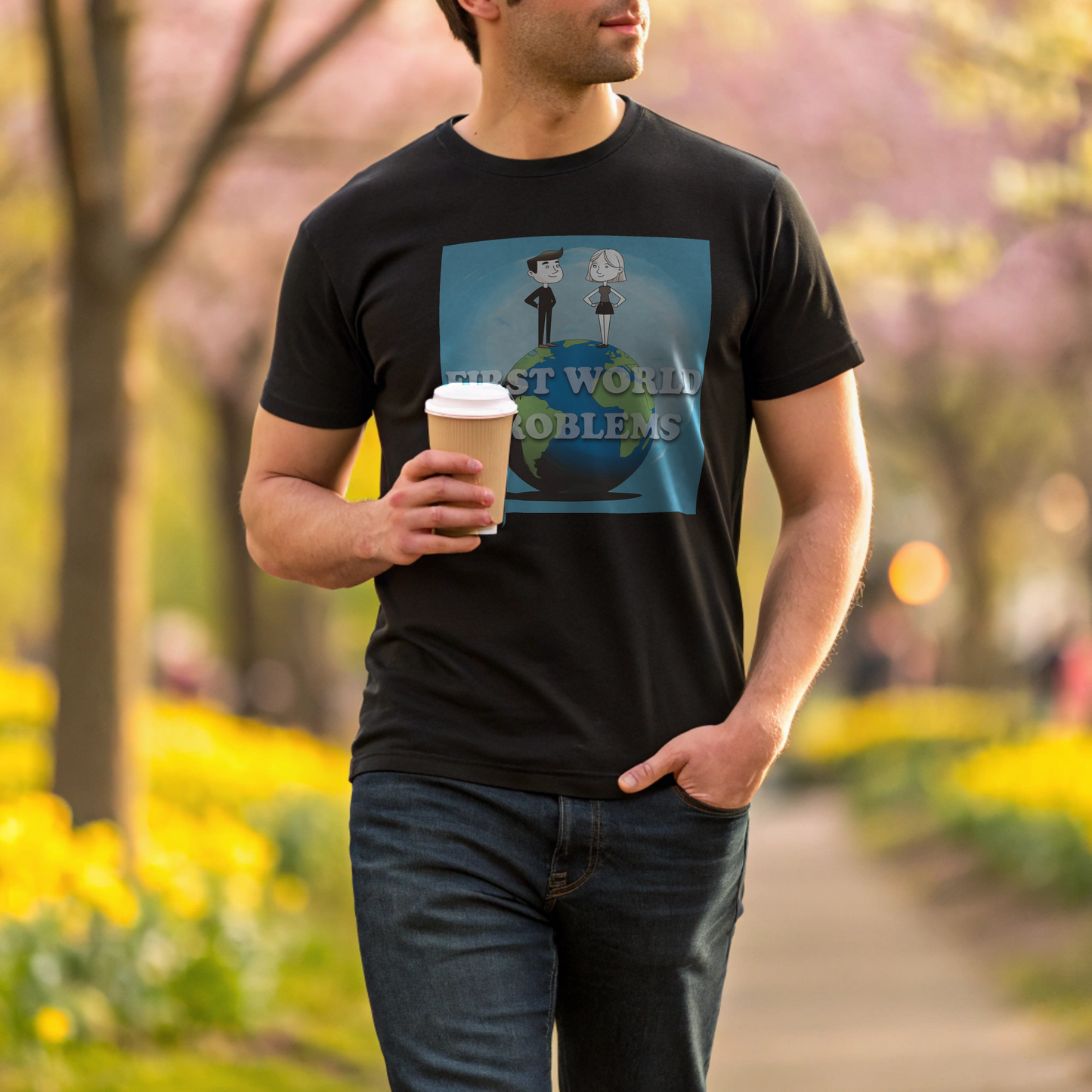 First World - Mens T-Shirt